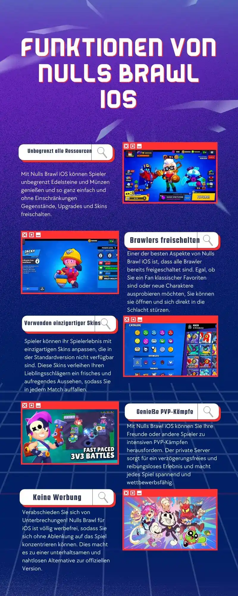 Funktionen von Nulls Brawl iOS-09