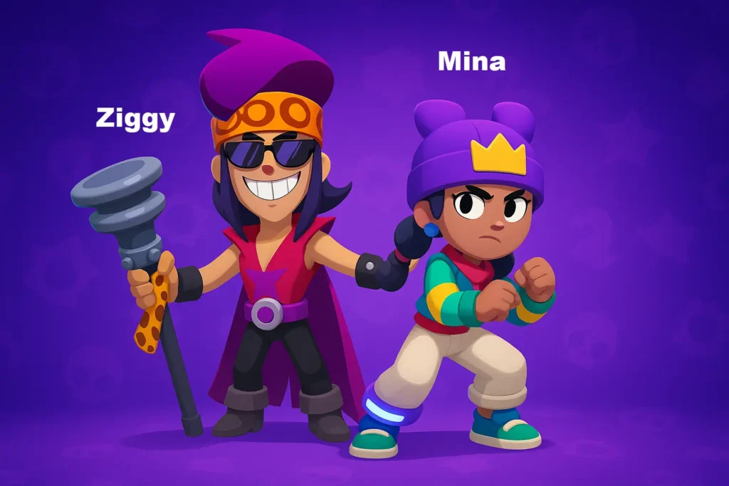 Nulls Brawl Mina Ziggy